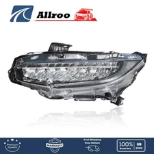Fit For Honda Civic 2016-2019 Full LED Left Driver Side Headlight Lamp Assembly