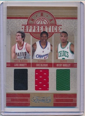 2010/11 PANINI TIMELESS APPRENTICE LUKE BABBITT ERIC BLEDSOE AVERY BRADLEY PATCH