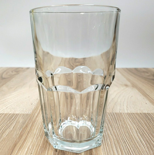 Crisa 5 Inch Boston Cooler Glass Tumbler Clear Panels Barware 5 Available(S2-13)