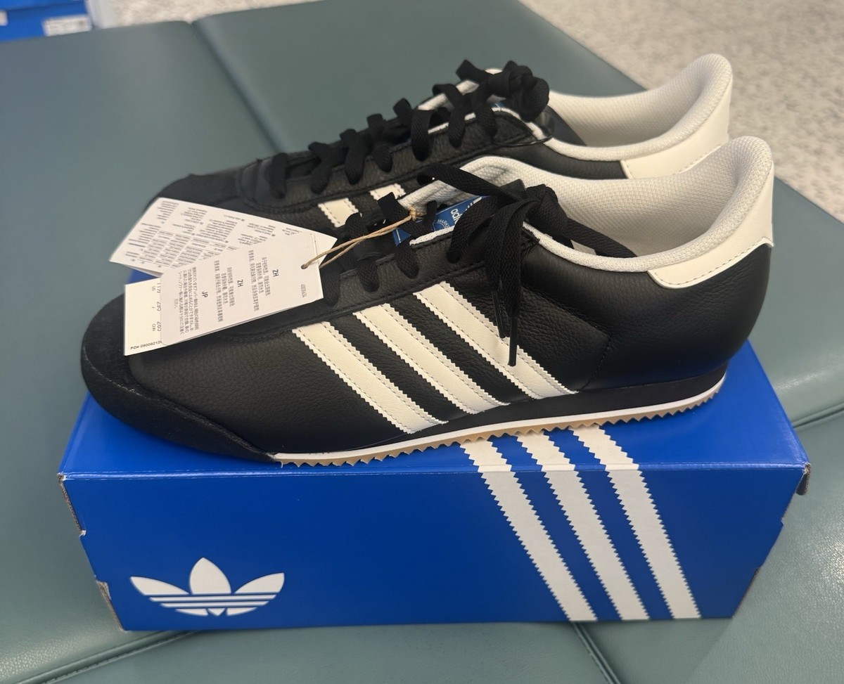 adidas originals ® Kick K74 Black Leather Trainers UK Size 11