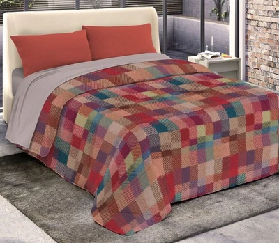 PIERRE TAPPETI Trapunte Invernali in Microfibra 100% ITALIA Stile Moderno, Floreale, Geometrico