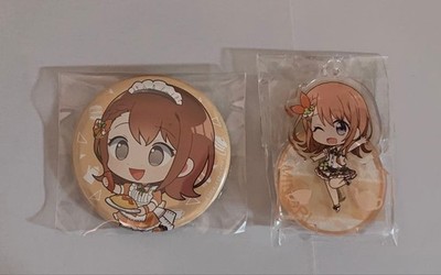Project Sekai Minori Hanasato Can Badge Acrylic Stand Anime Cafe Official Chara