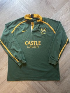 South Africa Rugby Union 2001/2003 Jersey Nike Large .