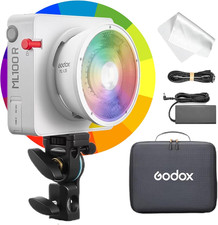 ML100R 110W RGB LED Video Light, with Interchangeable 15  Reflector/1800-10000K