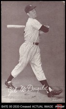 1947 Exhibits Gil McDougald Yankees 3 - VG