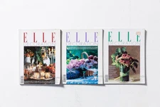 Elle Decoration Magazines N.192325 three issues From Japan