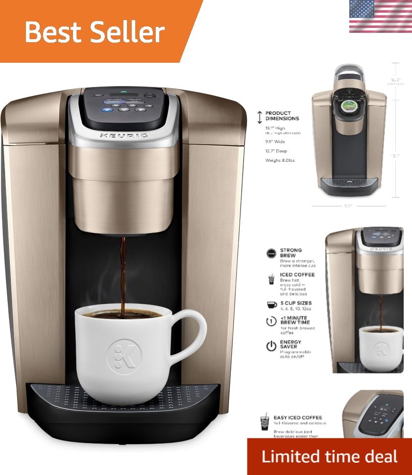 With Strength Control & Hot Water - 8 To 12oz