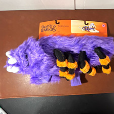 Boots  Barkley Purple Spider Halloween Dog Costume M - Black Orange White