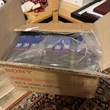 Betacam SP-Video Cassette-Sony-BCT-30MLA- 30 Minute-1/2 inch Metal Tape- Large 