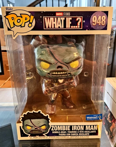Funko 10” Pop - Zombie Iron Man 948 - Marvel Zombies What If - V2