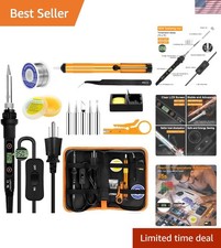 80W Electric Soldering Iron Welding Gun Tool Kit Solder Wire Desoldering Pump