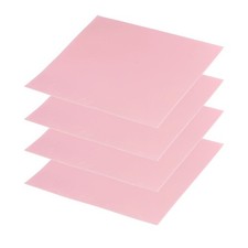 4 Pcs Thermal Pads 100x100x0.5mm for CPU GPU M.2 SSD NVMe Pink