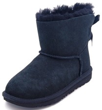 UGG - Kids Mini Bailey Bow Ii Boots  Black  1017397K-BLK  Authentic New