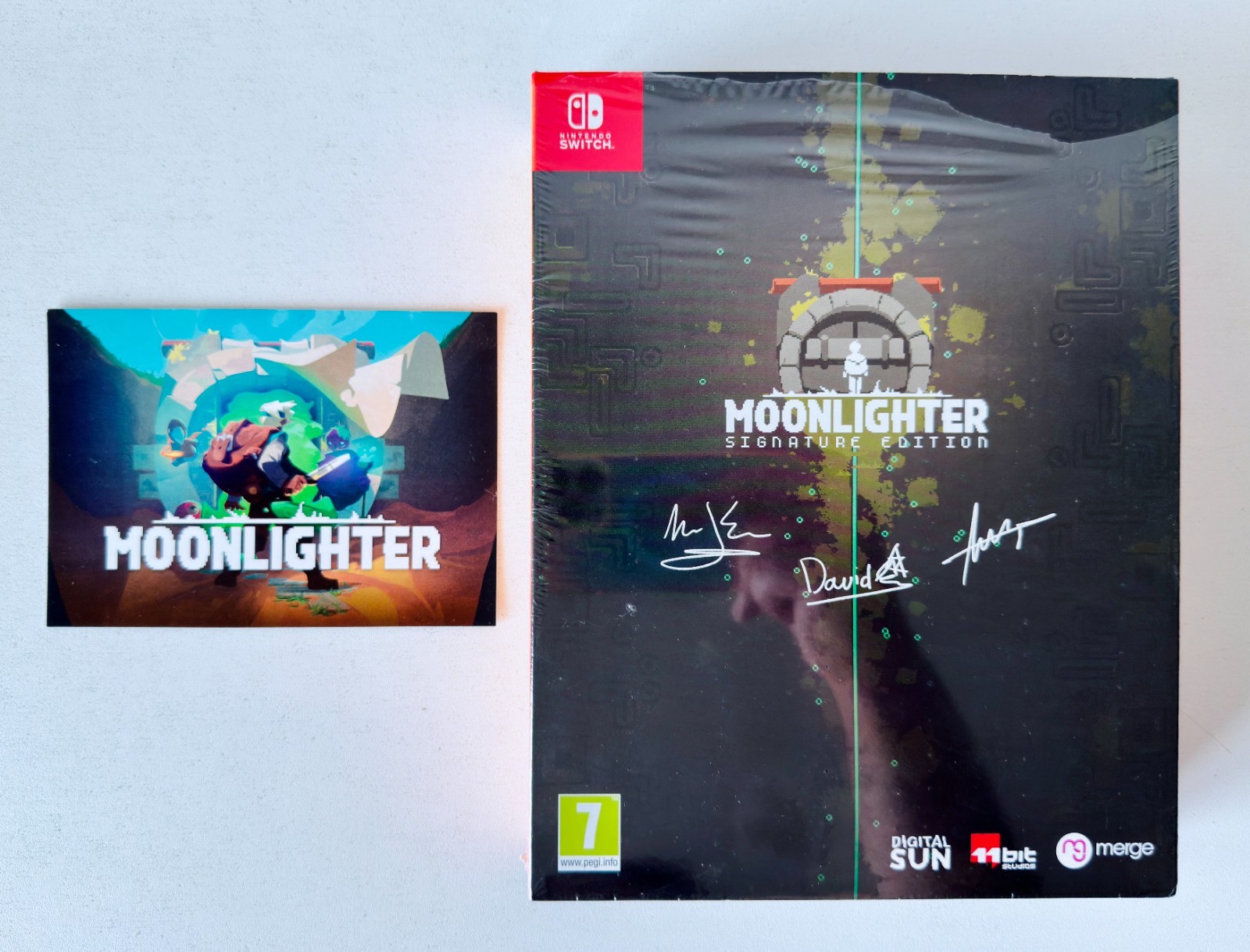 Signature Edition + Artcard Nintendo Switch Limited Run Like