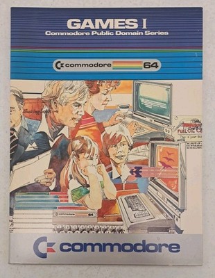 RARE Vintage Commodore 64 Games I Public Domain Series-1 Disk