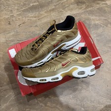 Nike Air Max Plus Metallic Gold 2018, Size 10 Men  s With Box 903827-700
