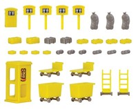 Vollmer 45131 - H0 Deko-Set Post - Neu