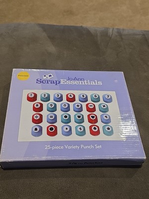 JoAnn Scrap Essentials 25-piece Variety Punch Set