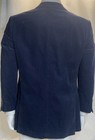HOUSE OF CARRINGTON Men’s Blue 100% Cotton 3-Button Corduroy Sportcoat SZ 42R — photo 3