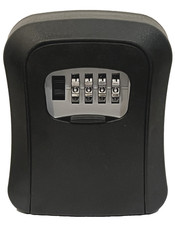 Wall Mounted Key Lock Box 4 Digit Combination Safe  Outdoor + FREE Screwdriver