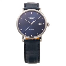 Longines L4.810.4.97.2 Elegant Blue Automatic Men's Watch New + Box & Papers 7