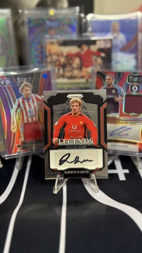 David Beckham #CL-DB 2024 Panini Prizm Premier League Club Legends Signatures card