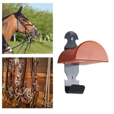 Horse Bridle Rack Equestrian Accessories Horse Halter Rack Sturdy Tack Hook