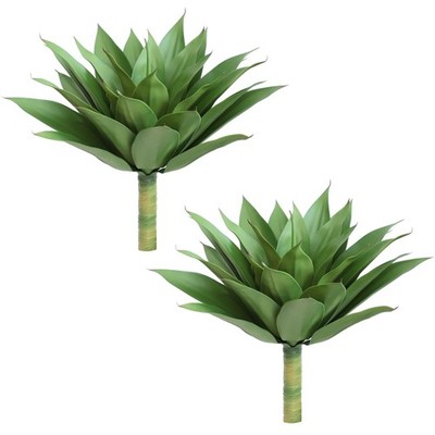 28 inch Artificial Agave Plants, Large Size Fake Succulent Plant, Faux Succul...