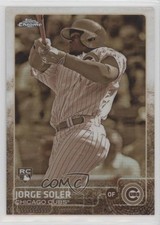 2015 Topps Chrome Sepia Refractor Jorge Soler #154 Rookie RC 1m7