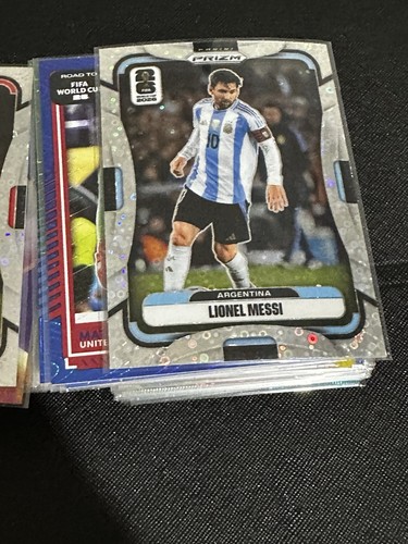 2026 Panini Prizm FIFA World Cup Soccer Autos 100+ Card Lot Numbered RC WhatNot