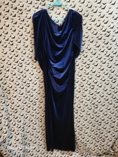 R M richards size 8 blue dress/ mother of the bride
