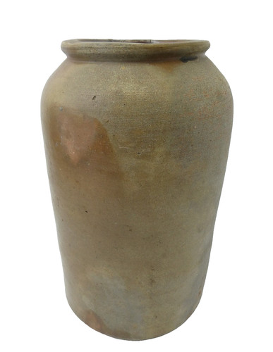 Antique Old Southern Style Damaged Stoneware Crock Jug Decorative Unbranded