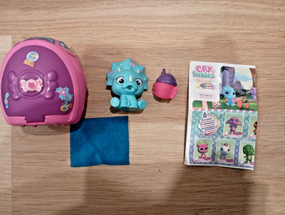 Cry Babies Magic Tears Pets Tini Dragon with House, Bottle, Towel and Booklet