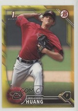 2016 Bowman Prospects Yellow Wei-Chieh Huang #BP11 3c7
