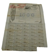 1856 Cincinnati Wilmington & Zanesville Railr...
