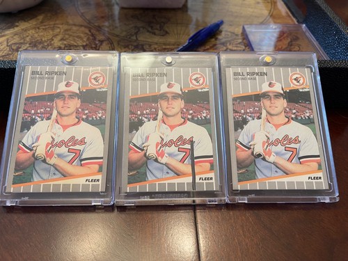 Bill Ripken [Scribbled Out in White] #616 1989 Fleer card