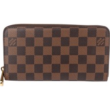 Louis Vuitton Monogram Damier Ebene Zippy Wallet Portemonnaie Geldbörse