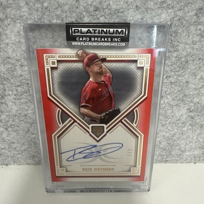 2022 Topps Definitive Reid Detmers RC 1/1 Autograph 