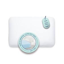 Casper Hybrid Pillow For Sleeping, Standard, White 951-000532-001