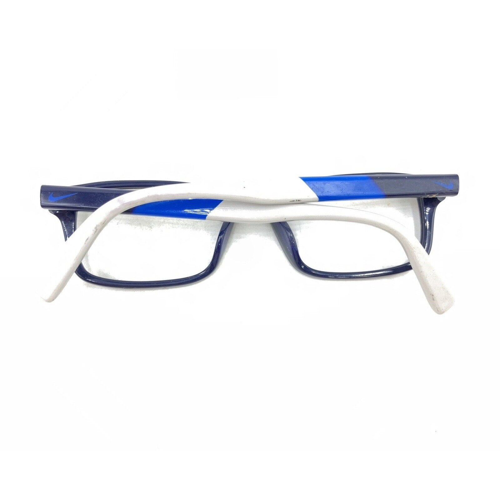 Nike 5537 411 Navy Blue Gray Eyeglasses Frames 47-16 130 Designer Kids Youth thumbnail 11