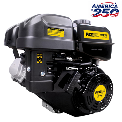 #ad Aceup Energy 9HP 274cc Gasoline Engine Horizontal Shaft OHV 1quot; Recoil Start New $231.92