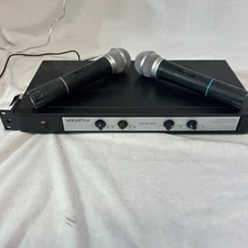 VocoPro VHF-48 Professional Quad VHF Wireless Microphone System Not Complete