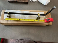 28 Inch Griddle Burner Control Valve with Gas Rail for Blackstone Flat Top