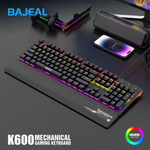 Manuelle Messabweichung Gaming Tastatur Mechanische Tastatur Kompaktes Design - Afbeelding 2 van 9