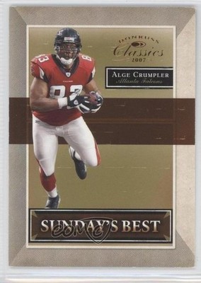 2007 Donruss Classics Sunday's Best 55/1000 Alge Crumpler #SB-8 0d2