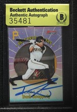 BAS 2018 Bowman's Best 1998 Performers Travis Swaggerty #98BP-TS Authentic ur8