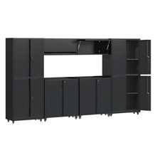 Metal Garage Cabinet Set Workshop Set Garage Cabinets Storage System Rolling Box