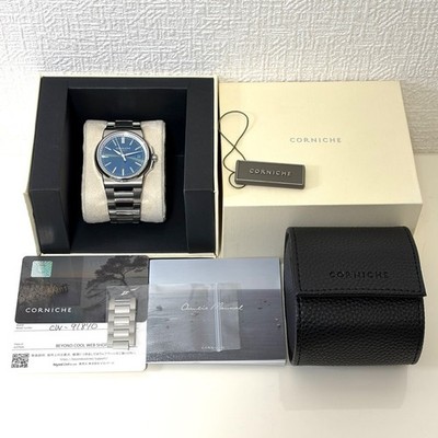 Seltene CORNICHE La Grande Corniche Automatik Uhr Olivgrünes Zifferblatt Unisex