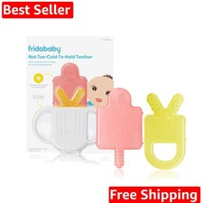Silicone Teething Toys, 4-in-1 Teether for Babies Infants, Teething Relief ...