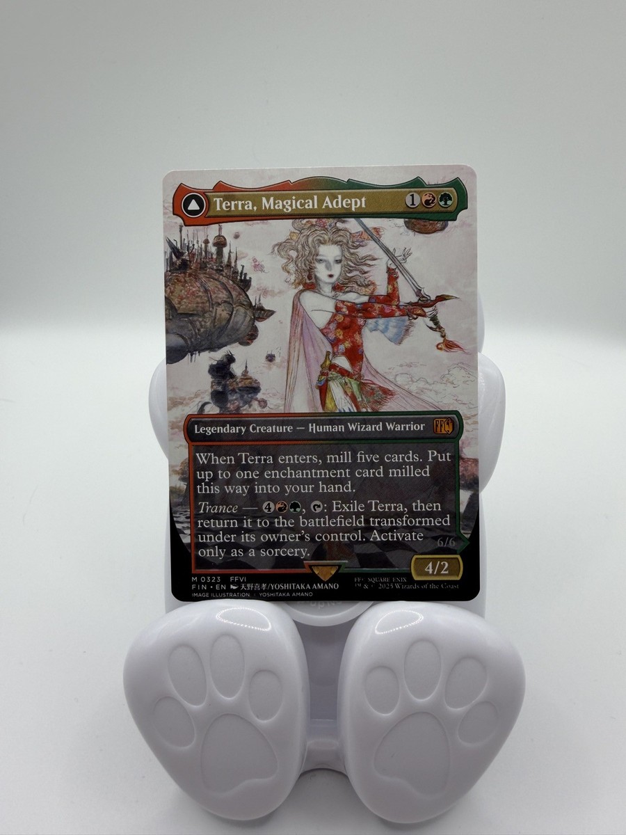 MTG Terra Magical Adept Borderless M 0323 Final Fantasy Regular NM | eBay